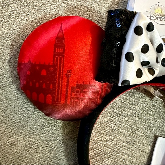 NWT Disney Parks Minnie France Ear Headband - Picture 4 of 9